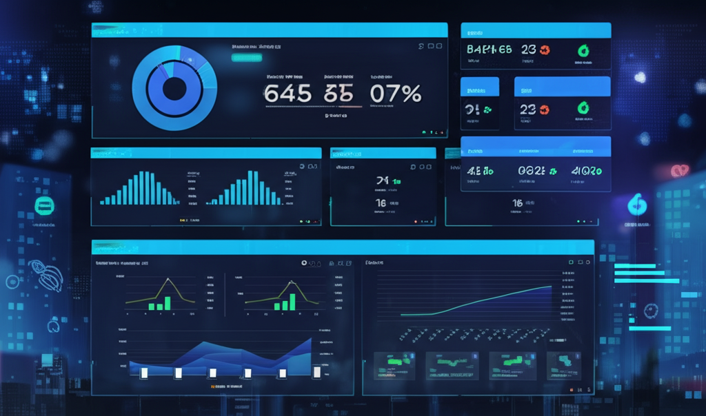 Financial Analytics Dashboard screenshot 1